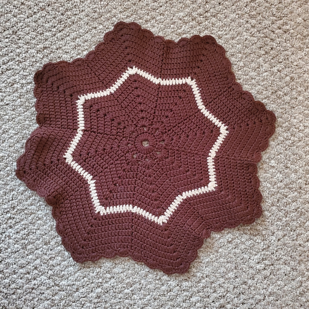 🤎Homemade doilie/scarf